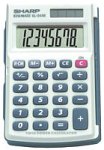 Sharp EL243SB Handheld Calculator with Hard Cover