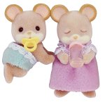 シルバニアファミリー ネズミ ふたごの赤ちゃん ネ-27
