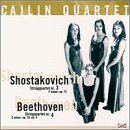 Shostakovich: String Quartet No 3 Op73; Beethoven: String Quartet No4