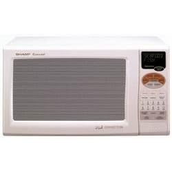 SHARP R820BW 0.9 CU. FT DOUBLE GRILL CONVECTION 900 WATT MICROWA by Sharp