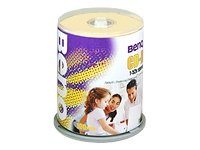 Kamerazubeh&ouml;r: BENQ 100xCDR 700MB 80Min 52x Cake Box