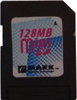 Drucker: eMark Mini-SD Card 128MB Speicherkarte