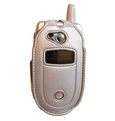 Verstaerker Und Receiver: VIVANCO Silverline Tasche f�r Samsung SGH E800/E810