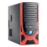 Atx Mid-tower Case Red 400W