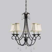5-60W CAND CHANDELIER