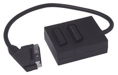 Festplatten: Scart-Verteilerbox 3-fach