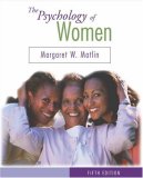 The Psychology of Women (with InfoTrac )