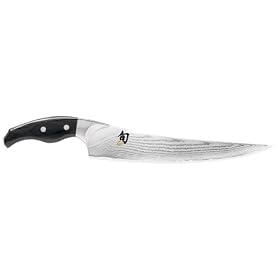 Shun Ken Onion 10-Inch Slicing Knife by Carving Forks