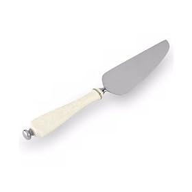 Lenox Opal Innocence Platinum Banded Bone China Cake Server by Lenox