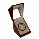 Review   / Watch Winder Box For Single Automatic Watch with Built in IC timer Battery or AC operation Cherry Finish by Tech Swiss