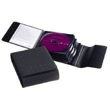 Camcorder: CD/DVD Tasche Mobil anthrazit f.32St M.TASCHE+INDEXBLATT+KLETTVERSCHL