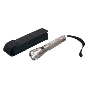 Lautsprecher: LED Aluminium Handtaschenlampe