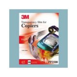 Recycled Enhanced Transparency Film for Color Laser Copiers, 50 Sheets/Box (MMMPP2260)