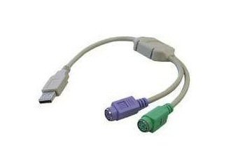 Audio und Video: USB auf 2x PS2 Adapter / Converter / Kabel