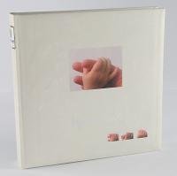 Kamerazubeh&ouml;r: Babyh�nde Taufealbum 25x25cm 60 wei�e Seiten ohne Vorspann