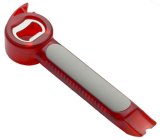 Kuhn Rikon  The Parrot 4-in-1 Opener, Red