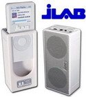 JLab Audio MBWG1 Miniblaster Portable Speaker for iPod Nano (Gen 1) - White