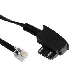 Heimkinosysteme: Hama �sterreichisches Anschlusskabel, TST-Stecker - Modular-St. 6P6C, 3 m