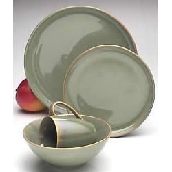 Sango Passion Green 16-Piece Dinnerware Set, Service for 4 by Sango