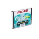 CD-R, 650MB, 48X, 74 minutes, Printable White Surface, 1-pack (MAX648721)