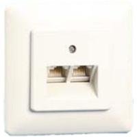 Speicherkarten: Ria-BTR Anschlussdose design UAE 8/8(4) UP Anschlussdose Unterputz 2 x RJ45 8P8C/8P4C reinwei� reinwei� RAL 9010
