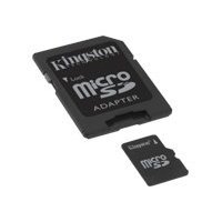 Kingston 2GB microSD Memory Card, Retail Package