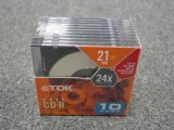 TDK CD-R21M10BH 21-Minute/185 MB CD-Rs (10-pk blister)