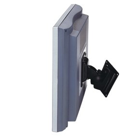 TFT Monitore: Wandhalterung NewStar TFT 10"-21" 1 Gelenk schwarz retail