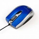 USBフルスピードモード搭載レーザーマウス ブルー SLCOBL