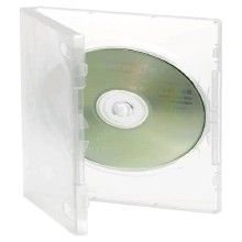 Drucker: ednet 10 DVD Box f�r 2 DVD oder 2 CDs. Bruchsichere Standard-Ersatzbox aus PP schwarz