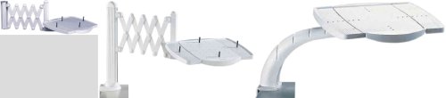 MP3 Player: MAUL Telefonscherenarm, mit Wandhalterung, grau,