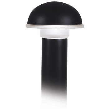 Aluminum Mushroom Outdoor Path Light - Black - 9256-12