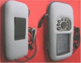 NEW CASE for GARMIN GPSMap 72/76 GPS in 'Hikers & Kayakers Grey' w/ Webbing Loop, Lanyard, Clip & "Peel & Stick" Screen Protector. - For Garmin GPSMap 72/ 76/ 76S/ 76CS/ 76CSx/ 76 Cx/ West Marine 76cs plus. Molded 'E-Z-Grip' Protection. Made in USA by FOARM.