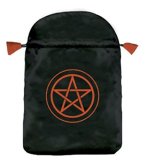 Pentacle Satin Bag