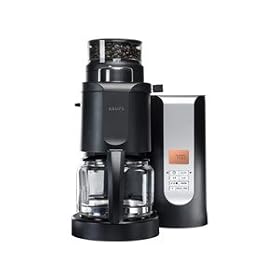 Krups KM7000 Grind-and-Brew 10-Cup Coffeemaker, Black by Coffee Makers