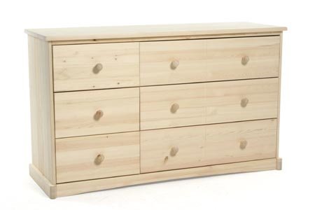 Ewins Dublin 6 Drawer Pine Dresser