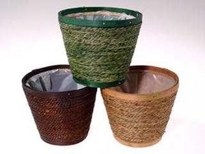 ROPE PLANTER W/SEWN-LINR