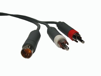 Festplatten: S-Video Kabel f�r XBOX 360 Konsole