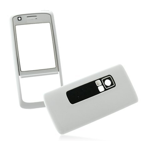 DVD Player: Oberschale f. Nokia 6288 A+B Cover White Edition