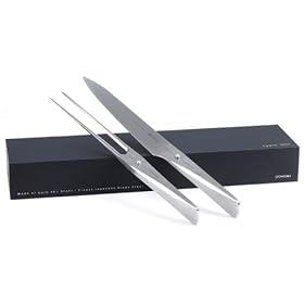 Chroma by F. A. Porsche Type 301 Carving Fork and 8-Inch Chef's Knife by Carving Forks