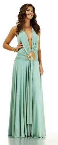 Jovani Sexy Stretch Knit Pageant Party Evening Gown Prom Dress