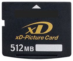 Festplatten: SanDisk xD-Picture Card High Speed 512 MB (Retailverpackung)