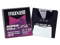 MP3 Player: Maxell SuperDisk (LS120)
