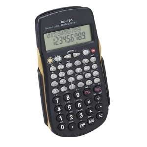 Compucessory Calculator, Handheld, Scientific, 2-9/10"x5-1/3"x3/5", Black