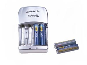 Telekommunikation: Jay Ladeger�t inkl. 4xAA Akkus