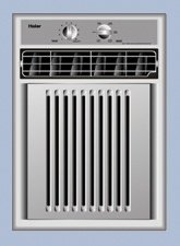 Haier HWVR08XC6 8,000 BTU Casement Slider, Remotr Casement Air Conditioner