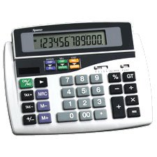 Sparco Products 12 Digit Desktop Calculator, 7"x6"x1-1/2" SPR02191