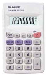 Festplatten: Sharp EL 233 E Taschenrechner