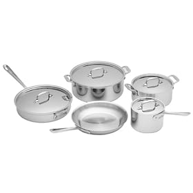 All-Clad Stainless 9-Piece Cookware Set by All-Clad