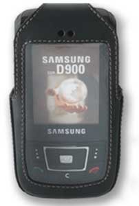 TV Ger&auml;te: Topp-Design ME-DL-TB41 Turn-Line Ledertasche f�r Samsung SGH-D900
